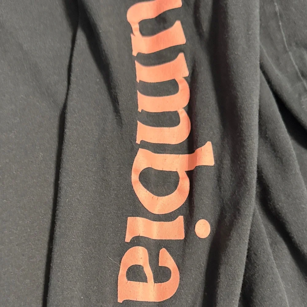 Columbia women’s Black and pink Long Sleeve Tee - Picture 3 of 6